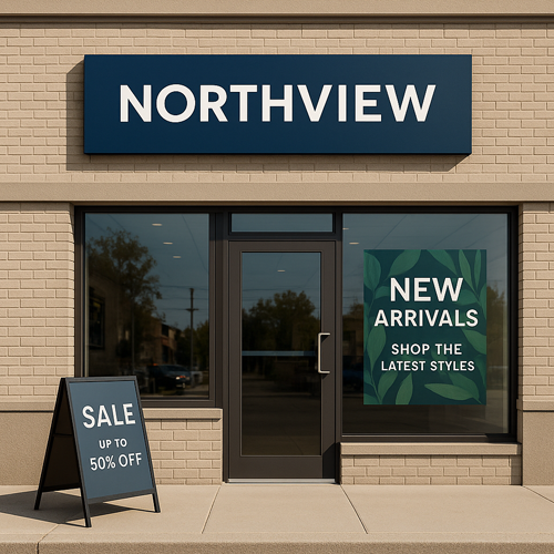 custom branded action and awareness signage for your business