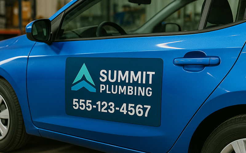 Magnetic Vehicle Signage