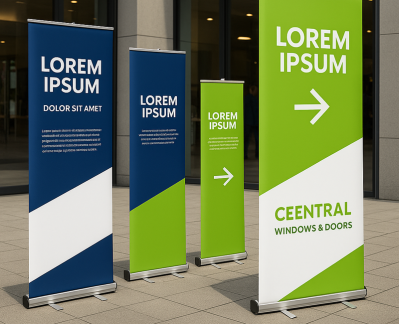 Large Event Directional Arrow Floor Graphic