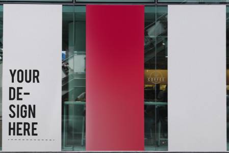 Directional Signage at an indoor event