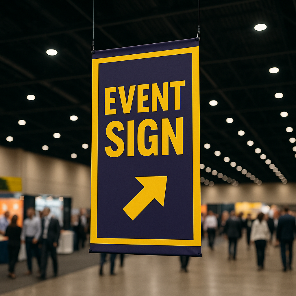 Hanging Event Banner Display