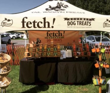 Custom Outdoor Tent for Dog Treats
