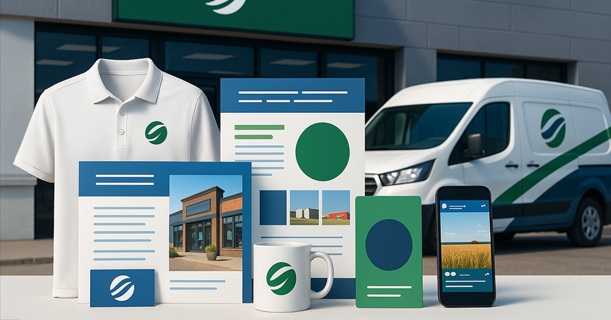 How great design makes your marketing better, from signage to social media, and printing to corporate swag