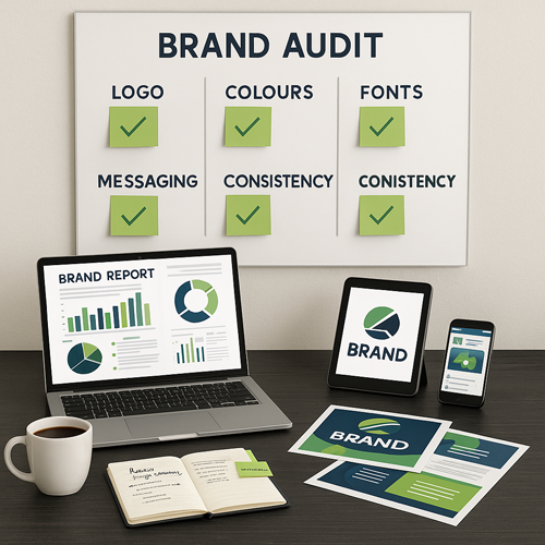 brand audits for visual consistency