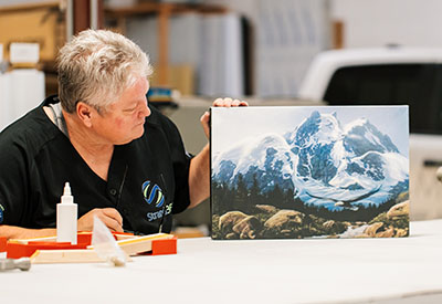 Custom vehicle graphics and signage for mobile advertising of your Alberta based business. From Alberta's top signage company, Strand360!