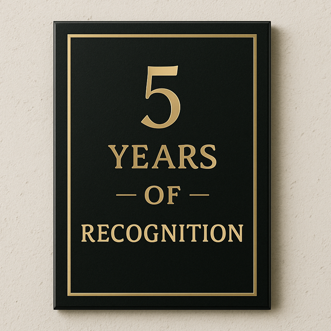 custom recognition plaques
