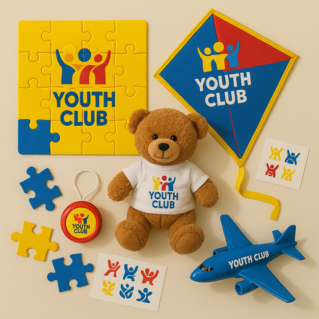 fun toys with your brand for promotional giveaways