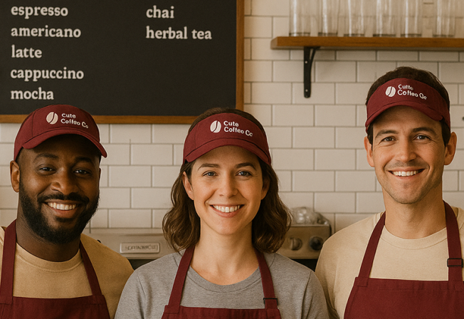 branded visor hats for your corporate apparel