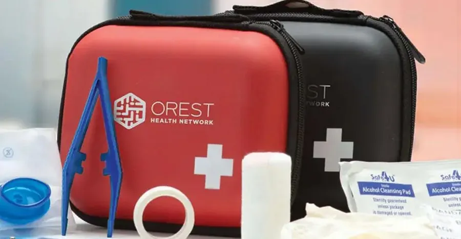 custom branded health products for customer giveaways and promotions